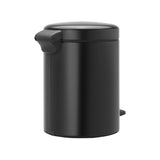 Brabantia Pedal Bin 5 Ltr Newicon - #112928- Black