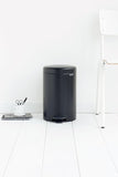 Pedal Bin, Matt blackCapacity: 12 liter