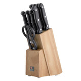 9 Pcs Knives Set in Wooden Block9 Pieces knife set with holder