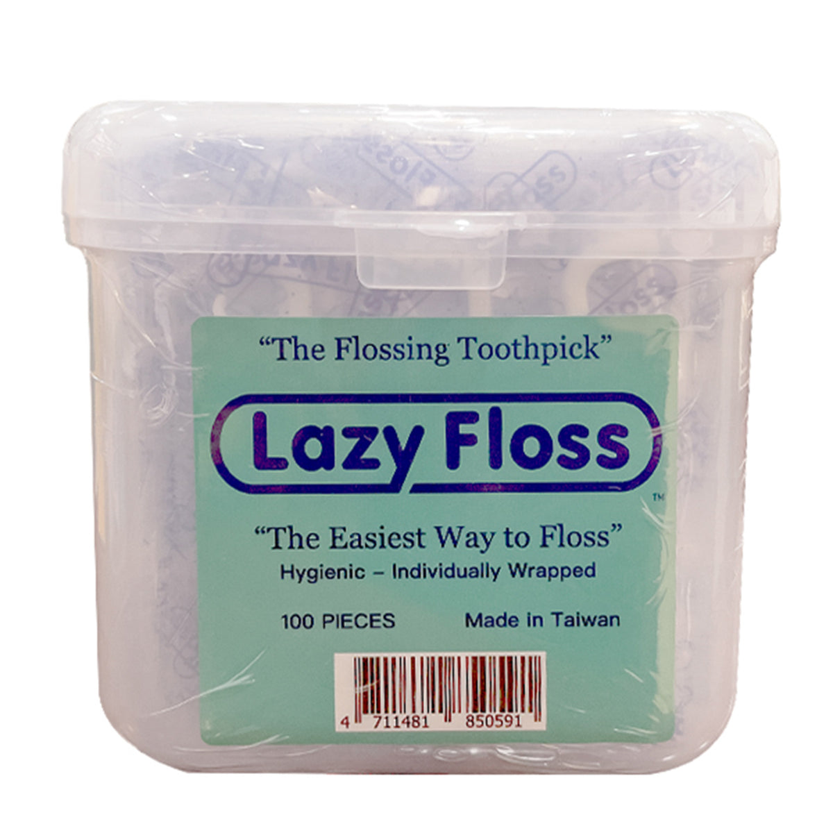 Lazy floss singly wrapped - 100 pcs