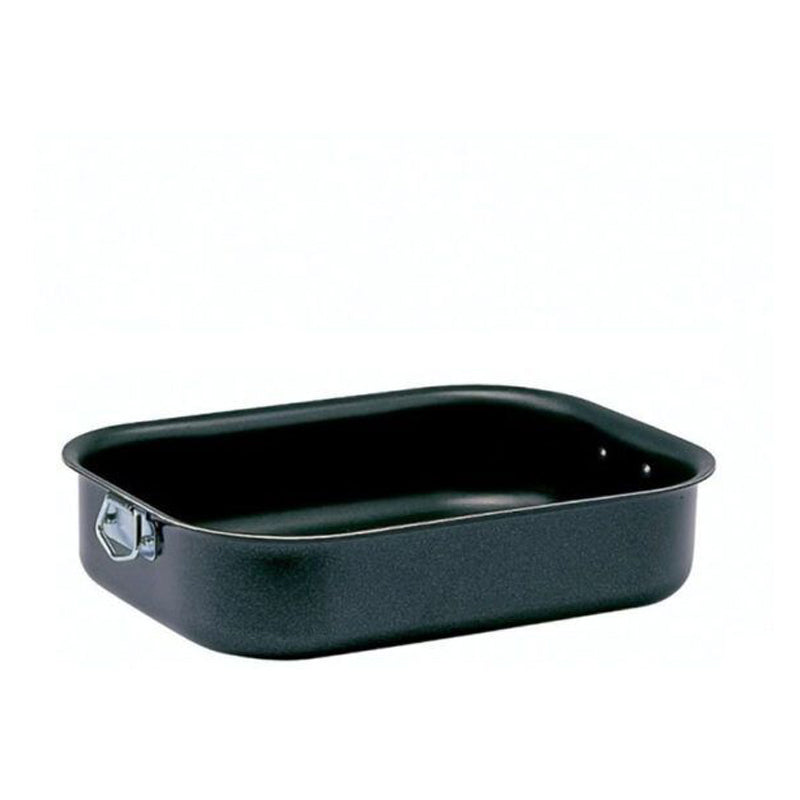 Ballarini Oven Dish With Foldable Steel Handle 25*19Cm - Black