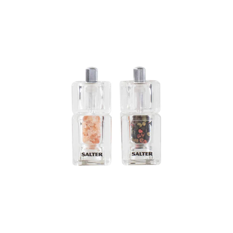 Salter Mini Salt And Pepper Mill 7605Clxr-Clear