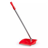 Dustpan with handle, RedA high quality Dustpan with handle