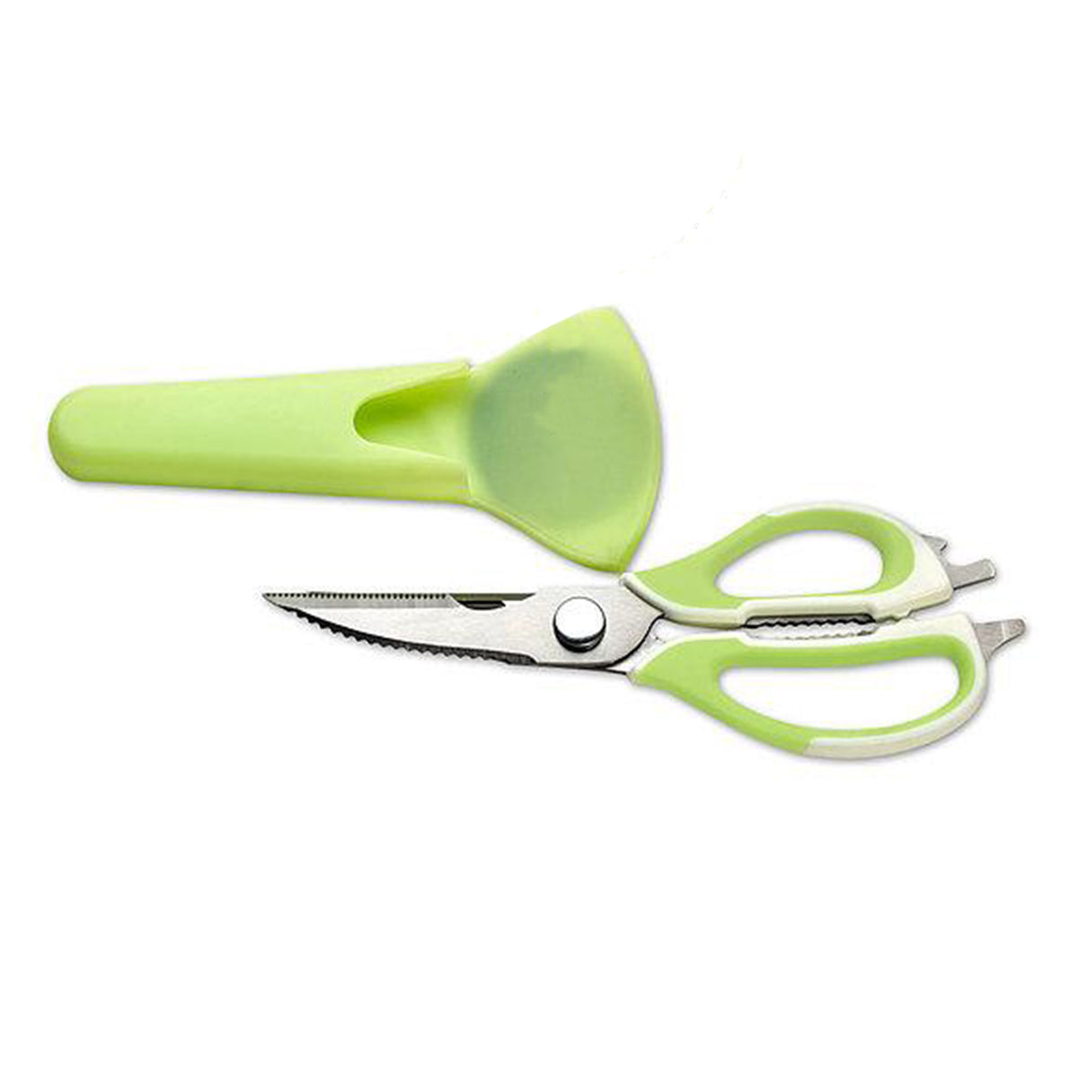 Multi Purpose Scissor - Green ColorSize: 23 cm