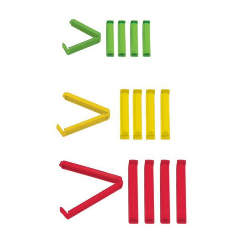 Ghidini Bag Clips Set – 5 Pieces (S, M, L) – Model #0633-Multicolor