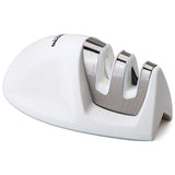 Ghidini Knife Sharpener, Course And Fine #0354 -White