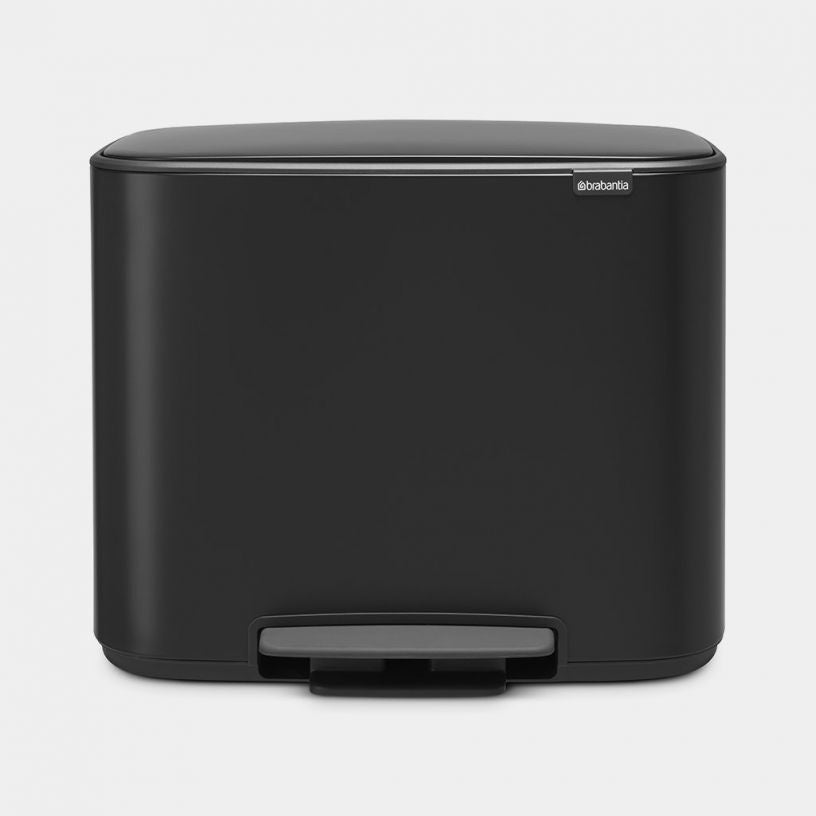 BO Pedal Bin - Matt Black Color Capacity: 36 liters