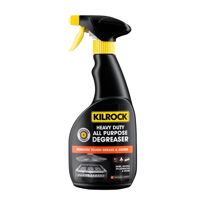 Kilrock Heavy Duty All Purpose Degreaser Spray 500 Ml #Kk915 - Black
