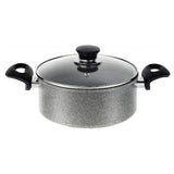 Bllrn Ferrara Casserole 2H With Glass Lid 20Cm - Black