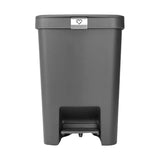 Brabantia Slepup Pedal Bin 25L #800269 -Dark Grey