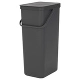 Brabantia Sort & Go Recycle Bin 40Lt - Grey