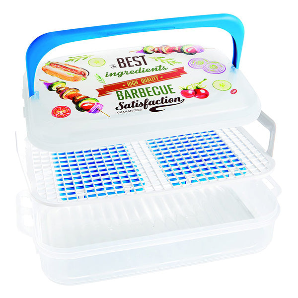 Multi-use Maxi Ice Container Size: 43 x 27.5 x 10.5xm.