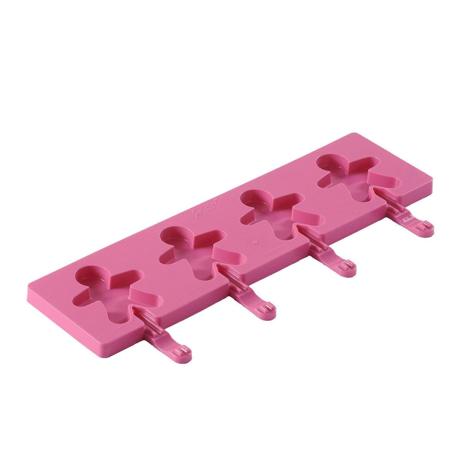 Ginger Pop Mold - Fuchsia Color: Fuchsia
