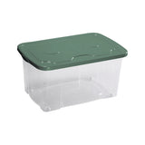 Curver  Storage Box Transp Box Id Wheel 44Ltr-Simply Rolle-Clear
