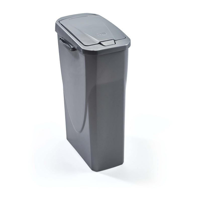 M-Home Waste Bin 40Ltr -Gray