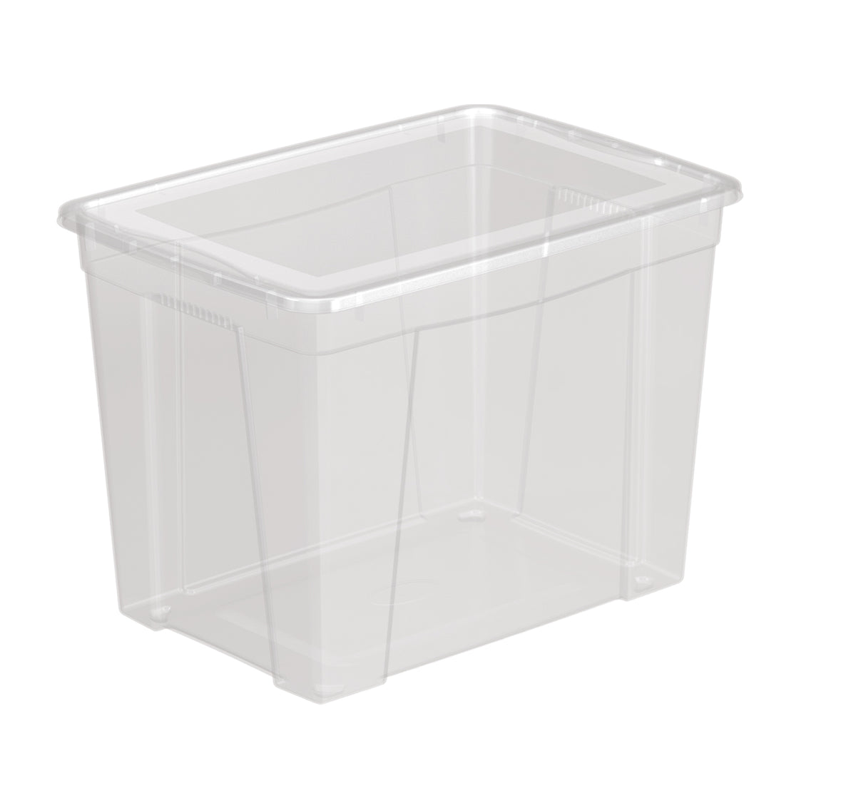 Storage Box With Lid - Clear