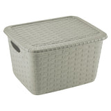 Dandy Plus Storage Box M With Lid 14.8 Ltr- Taupe
