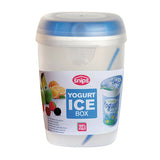 Yogurt ice box Size: 10 x 9.5 x 13 cm.