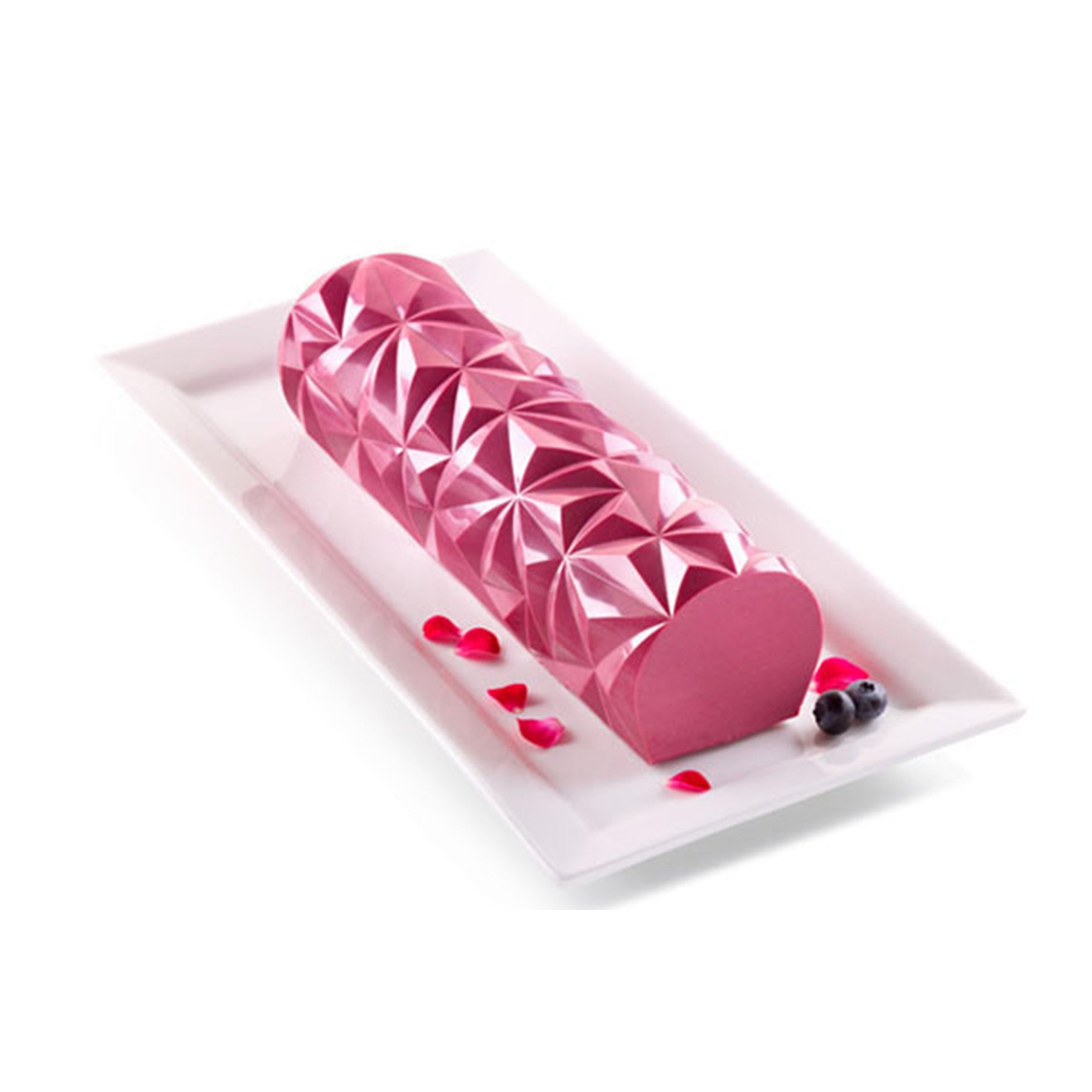 Diamond buche mold Size: 80 x 250 h 67 mm .