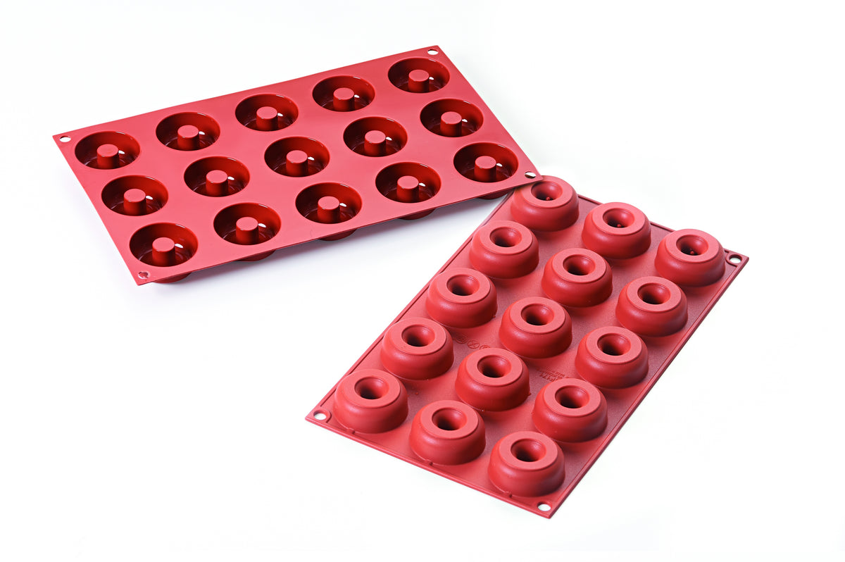 قالب خبز دونتس صغير  الحجم: 45 أرتفاع - 18 ملم