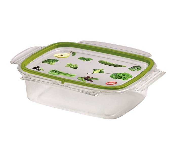 2Pcs rectangular Container