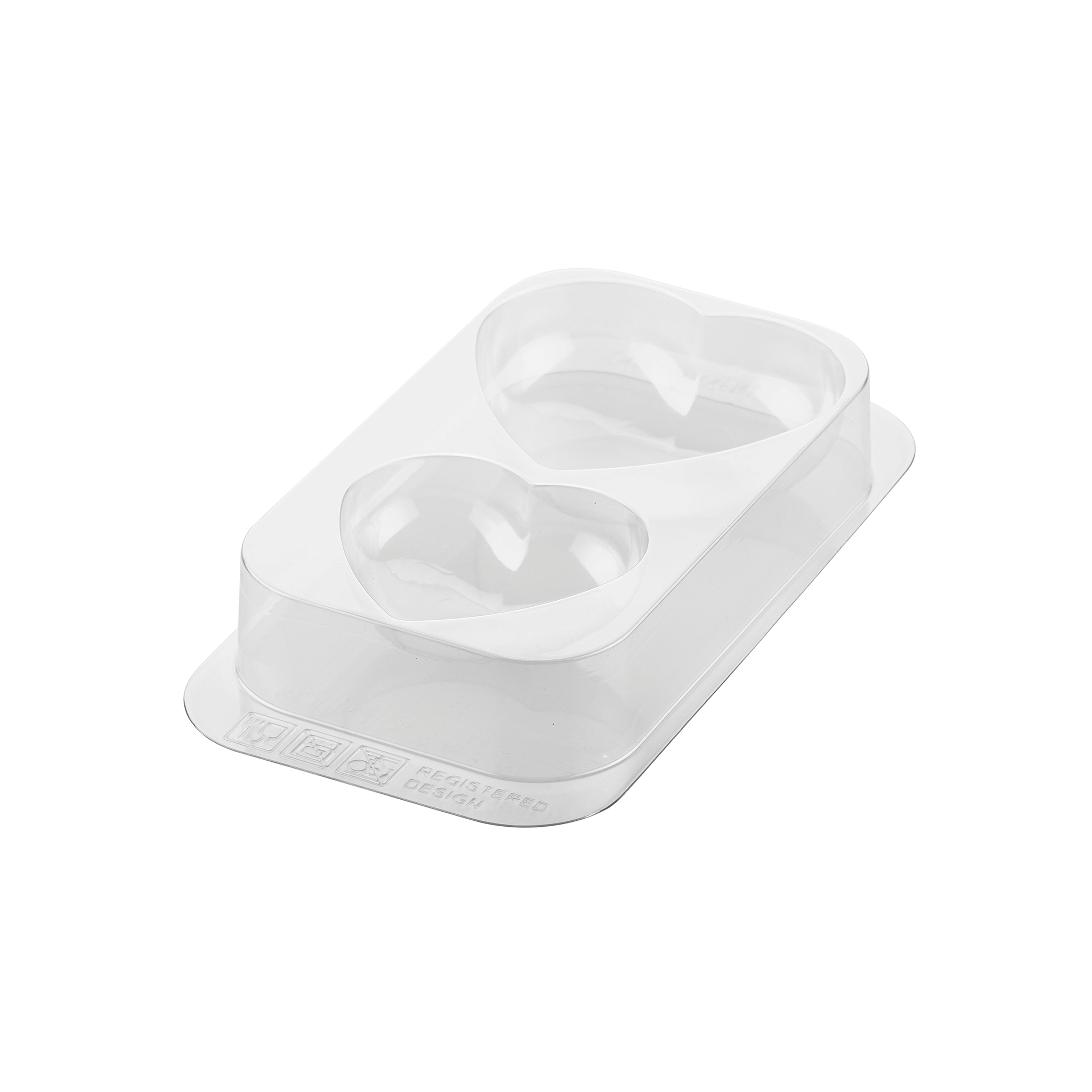 Silikomart Secret Love Kit2 Thermoformed Moulds For Chocolate- White
