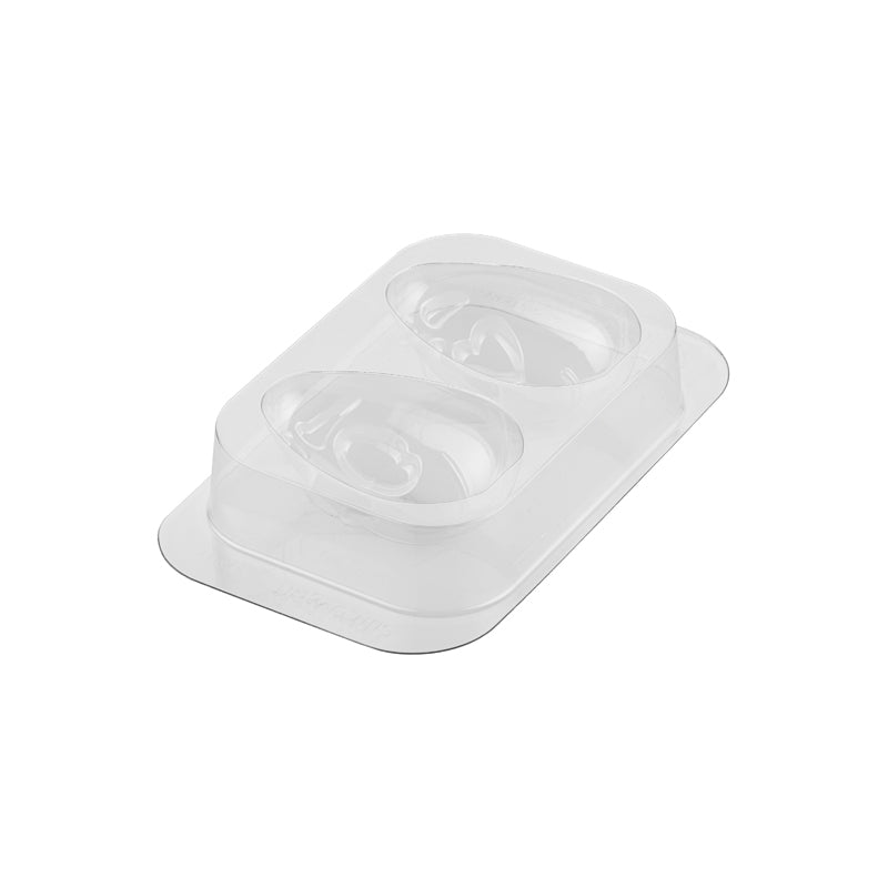 Silikomart Smiling Eggs Kit2 Thermoformed Moulds For Chocolate - White