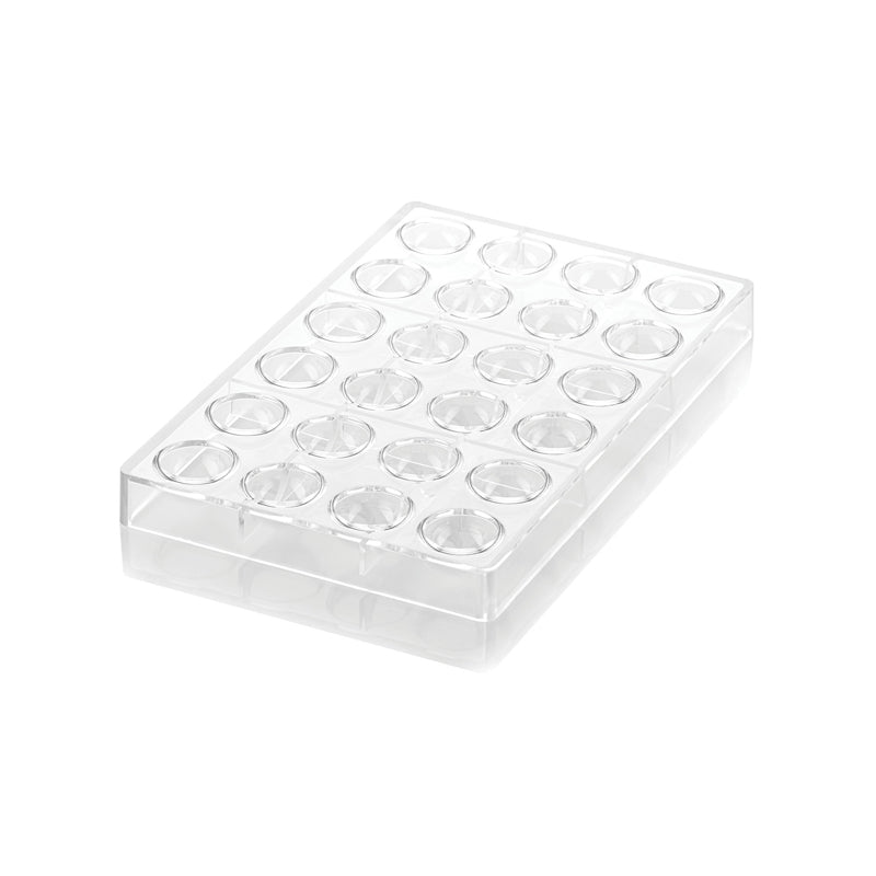 Silikomart Ch013 Kit Semisfera Tritan Mould+Silicone Mould Tsp -Transparent