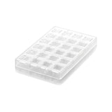Silikomart Ch015 Kit Quadro Tritan Mould+Silicone Mould -Transparent