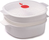 Microwave Dish Steamer - 4 Liter