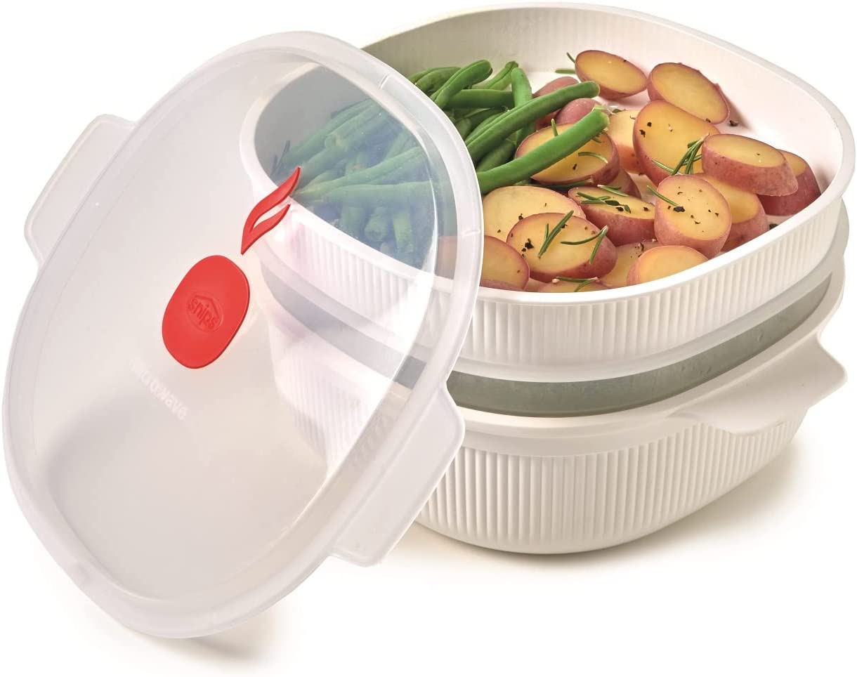 Microwave Dish Steamer - 4 Liter