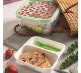 Lunch Box Square - Green