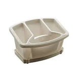Cutlery Drainer With Tray - White