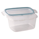 LOCK 3 PCS SET RECT CONTAINERS 1.2LT LIGHT BLUE