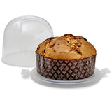 Panettone-Pandoro holder with handles and tray