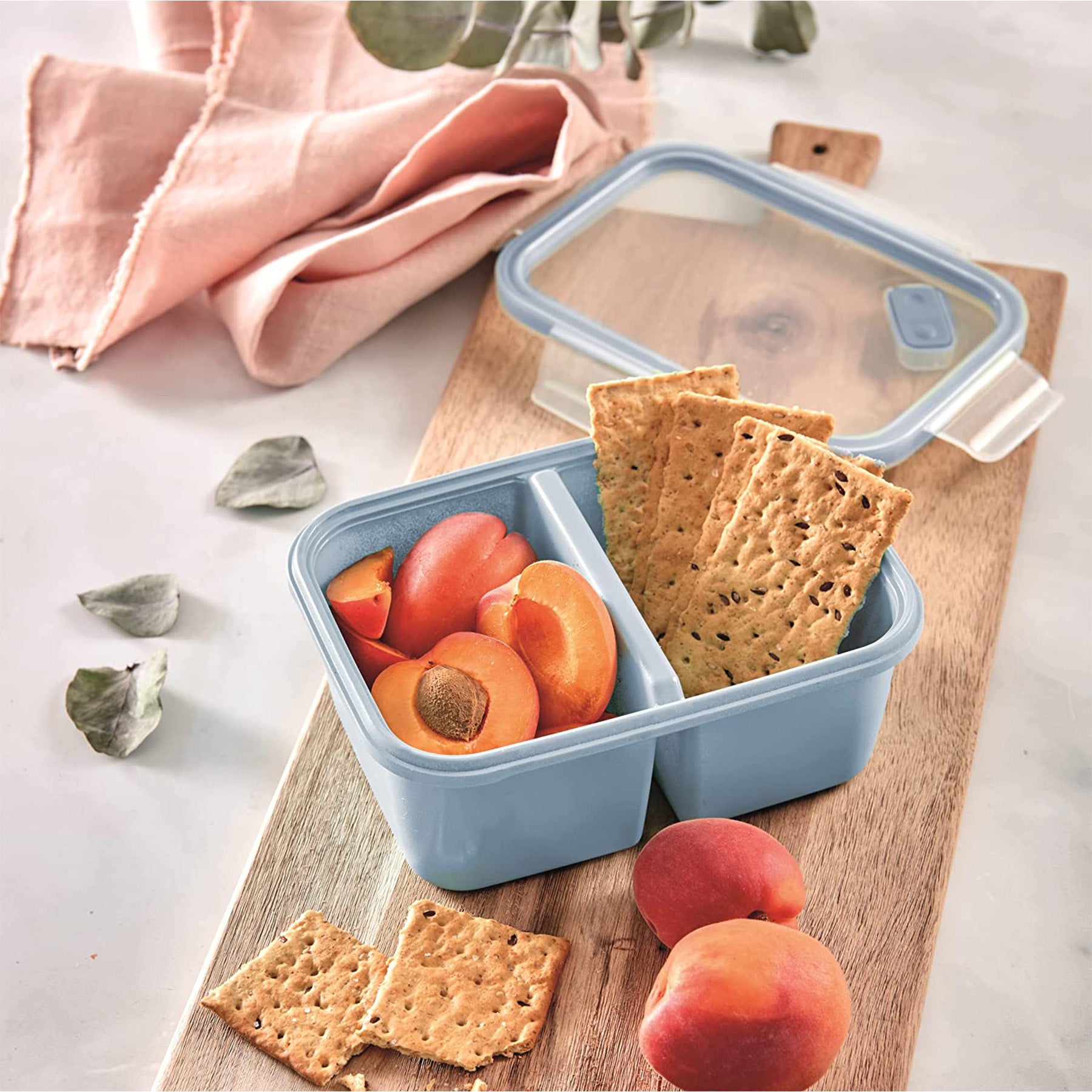 Lunch Box Rectangular Double Case