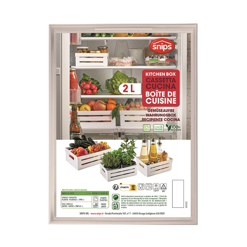 Snips Kichten Box 2L - White
