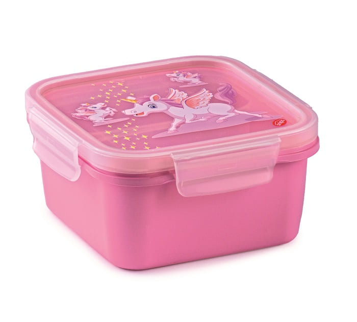 Unicorn Kids Lunchbox - Pink