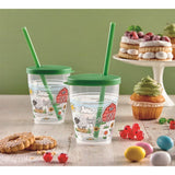 Tumbler and Flip Lid and Straw Farm