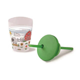 Tumbler and Flip Lid and Straw Farm