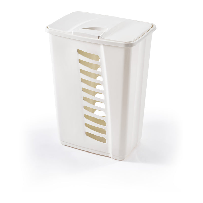 M Home Laundry Basket 60Ltr - White