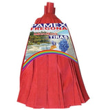 Pamex Microfiber Strip Mop-Red