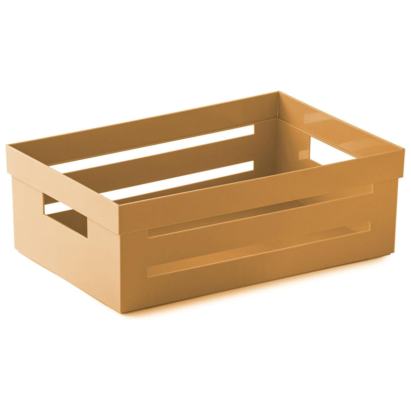 Storage Box 2Ltr - Mustard
