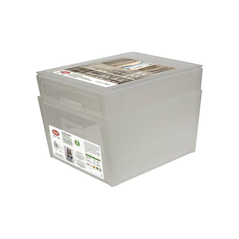 Snips 3Pc Shoes Box- Gray