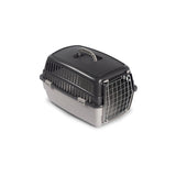 Pet Carrier W/Metal Door Large- Black