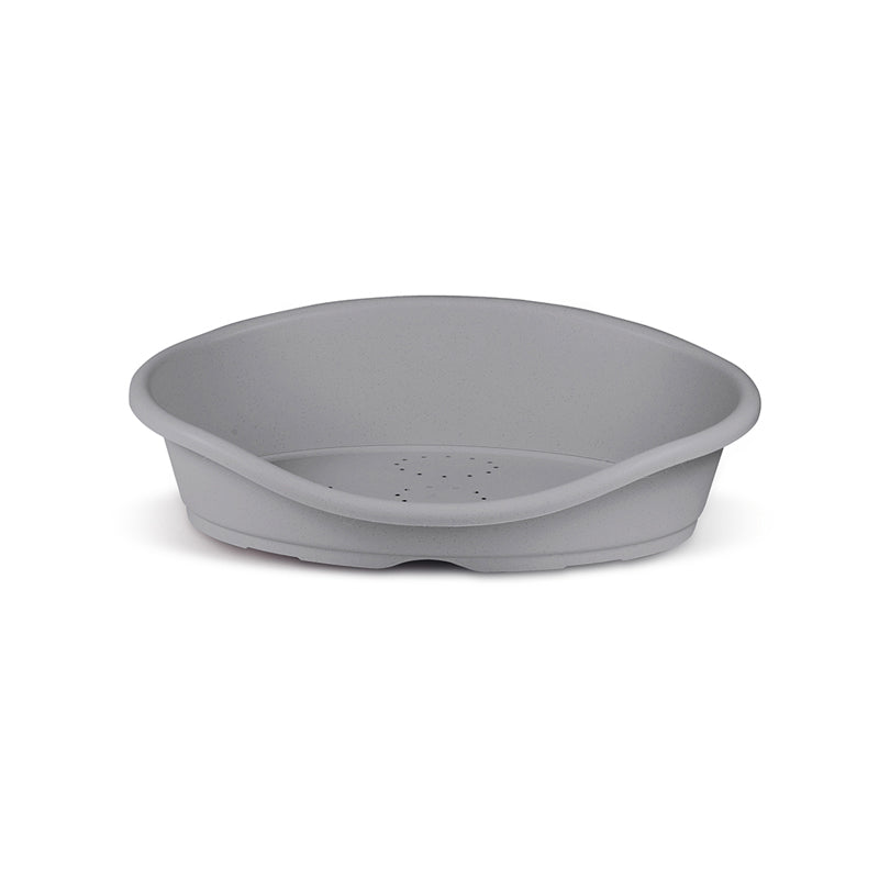 Plastic Pet Bed 80Cm Medium- Nest- Gray