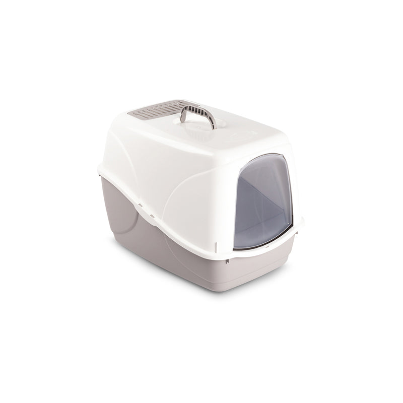 Cat Toilet W/Door& Filter-Suite- Multicolour