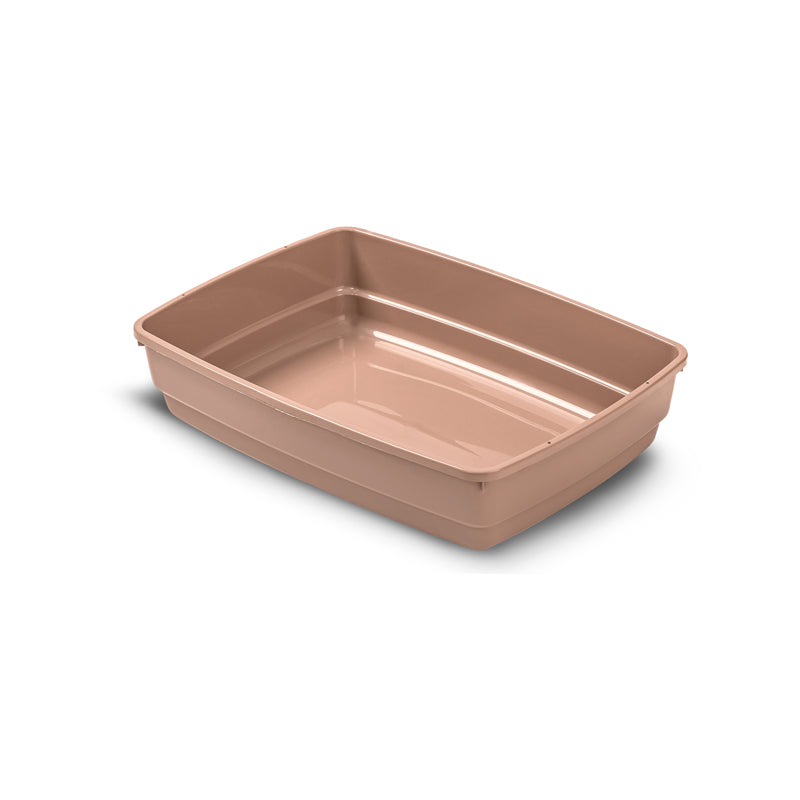 Mp Bergamo Plastic Pet Toilet Pond- Brown