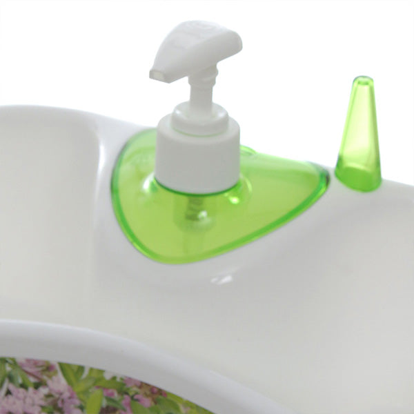 Sponge holder & soap dispenser