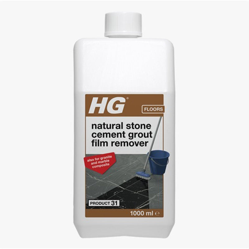 Cement and lime film remover